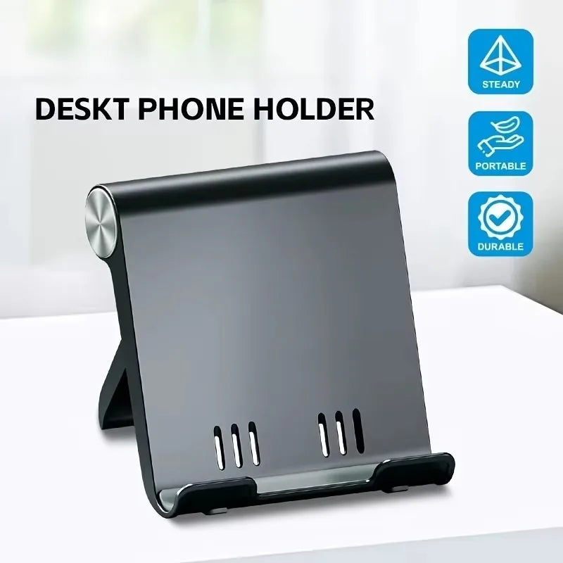 Adjustable Foldable Desktop Phone Stand for iPhone iPad Tablets Phone & Tablet Stand QXL