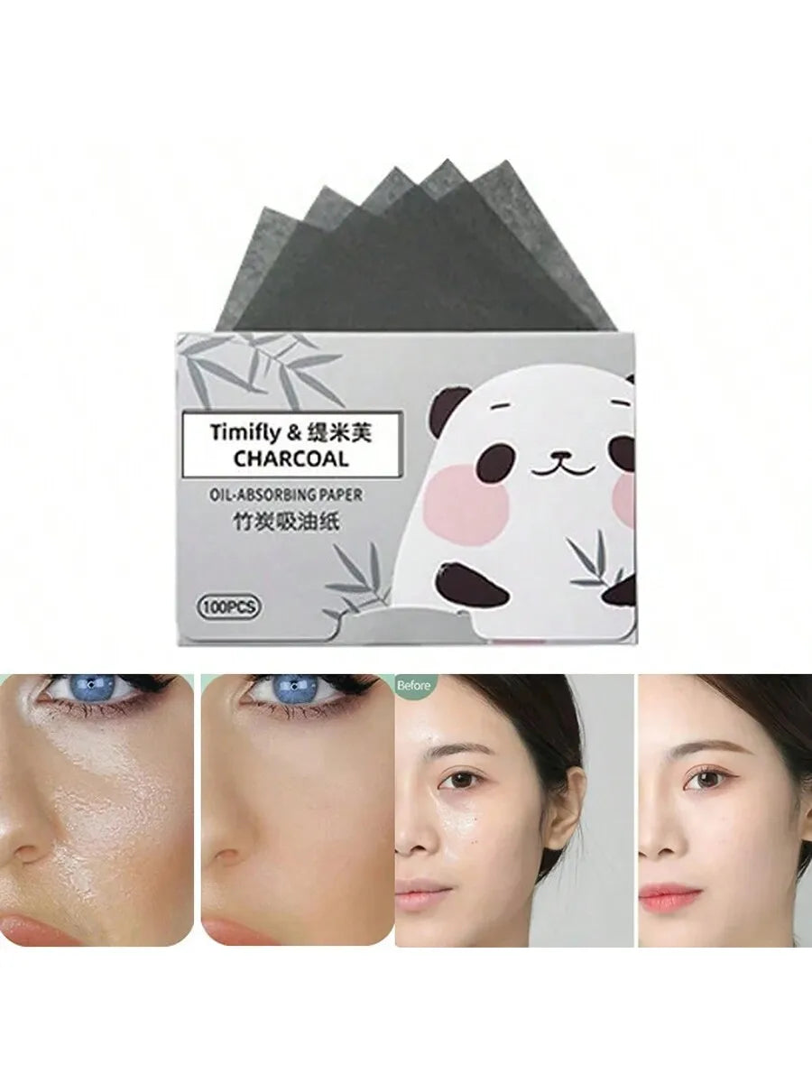 100-Pack Facial Oil Absorbing Blotting Sheets | Define Beauty Facial Blotting Sheets QXL
