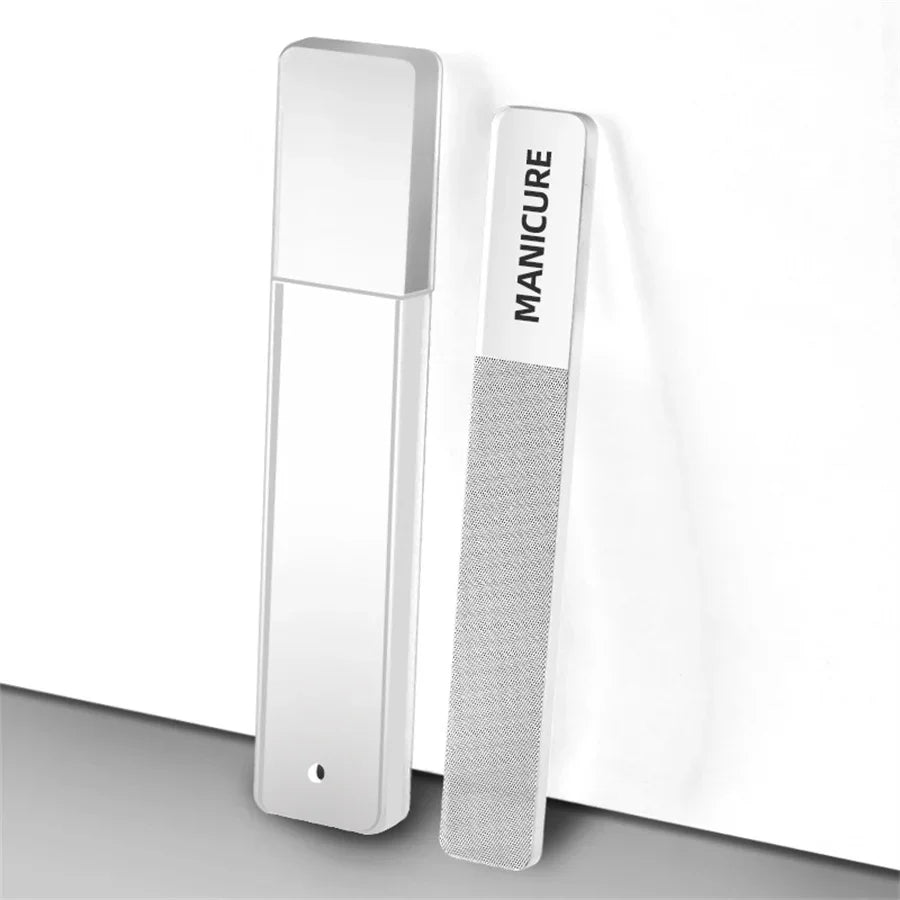 Nano Glass Nail File – Crystal Polishing & Shine Buffer Glass Nail File QXL