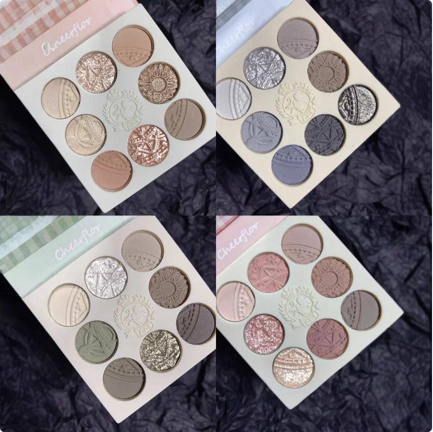 Angel Relief Eyeshadow Palette | Matte Shimmer Earth Tones Eyeshadow Palette QXL