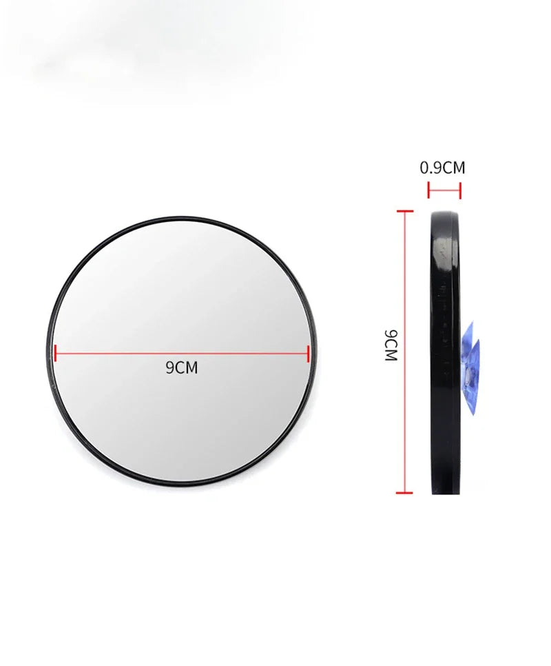 8.8cm Magnifying Makeup Mirror 5X 10X 15X Suction Cup HD Magnifying Makeup Mirror QXL