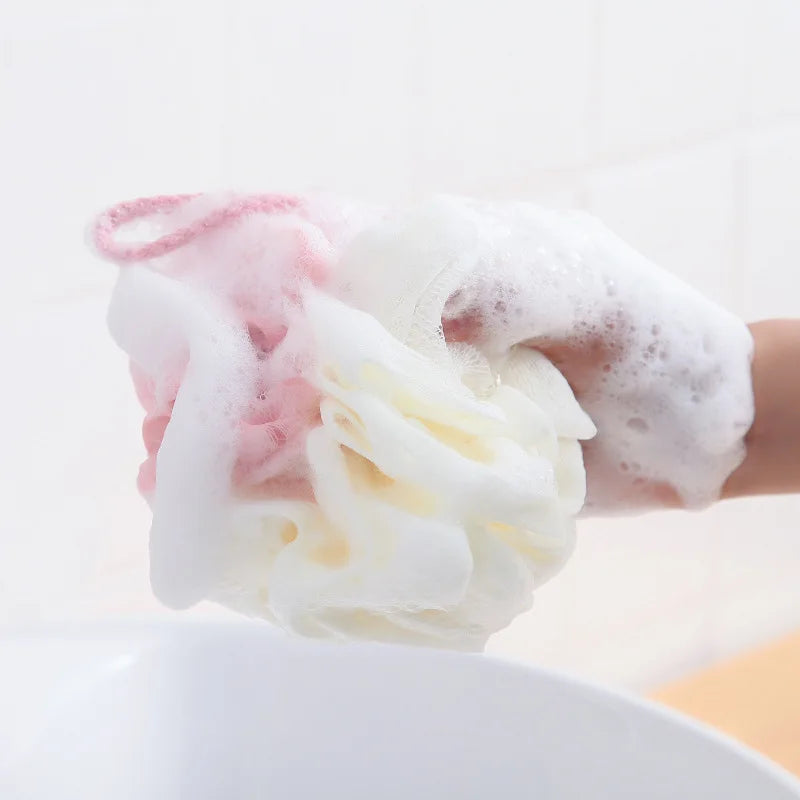 5-Pack Multicolor Bath Sponge Balls | Foaming Body Scrubber Set Bath Body Scrubber QXL