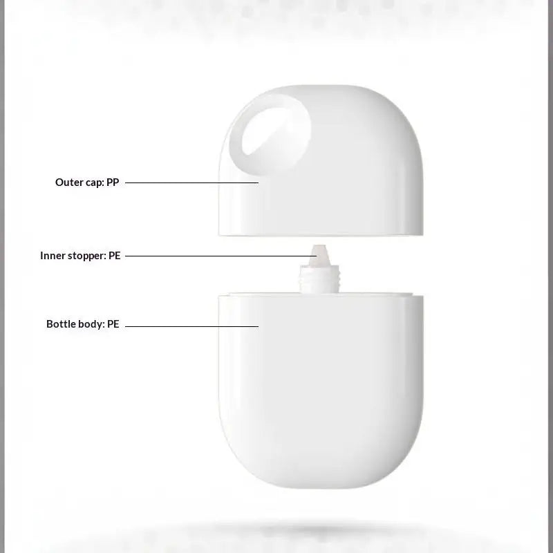 40ml Refillable Squeeze Lotion Bottle with Lanyard | BPA-Free Travel Cosmetic Bottle QXL