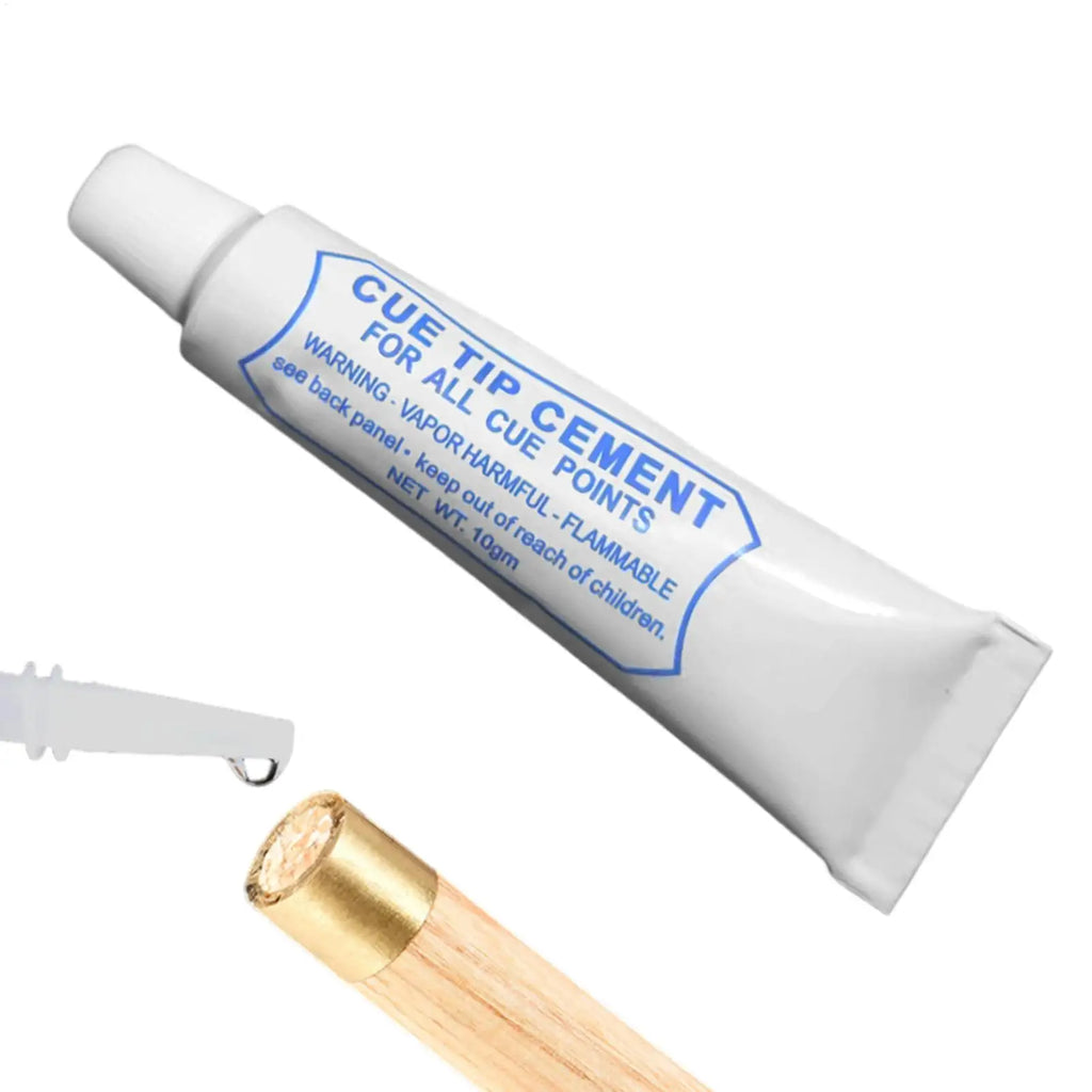 Pool Cue Tip Glue & Repair Tool | Billiard Accessory Cue Tip Repair Glue QXL