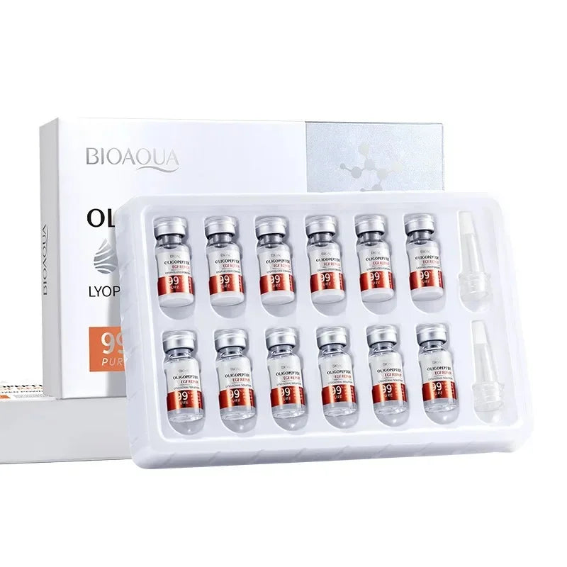 BIOAOUA Oligopeptide Freeze-Dried Powder & Hyaluronic Acid Serum Face Serum Set QXL Default Title