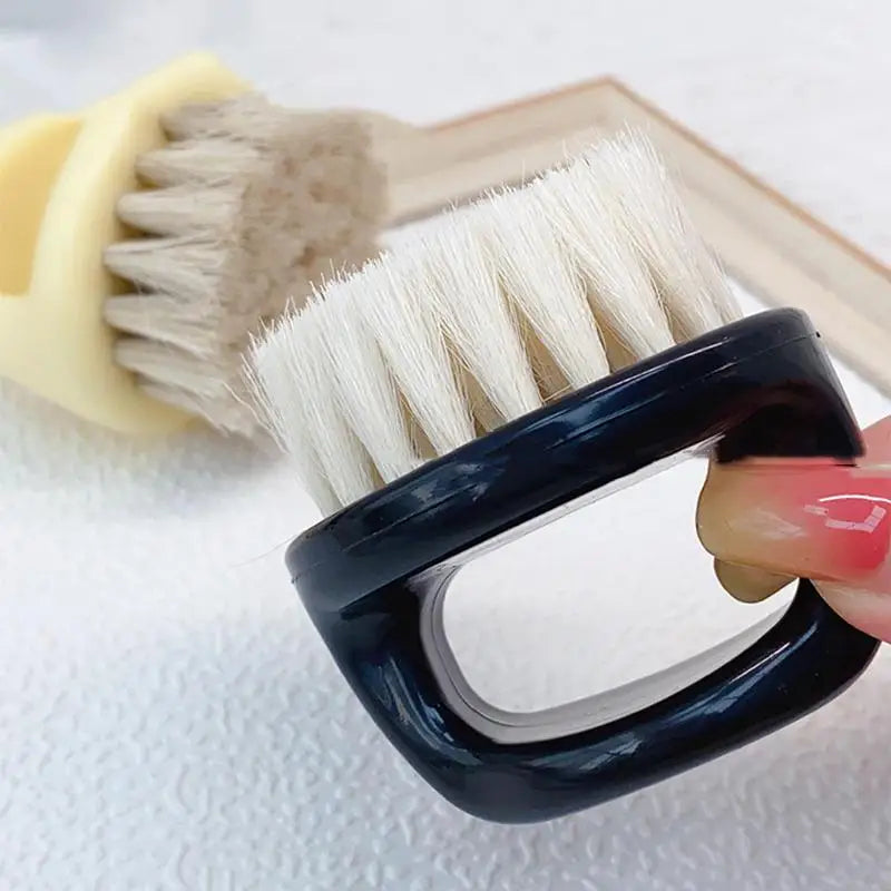 JCSYFAC Anti-Static Nail Dusting Brush | Ergonomic Handle Nail Dusting Brush QXL