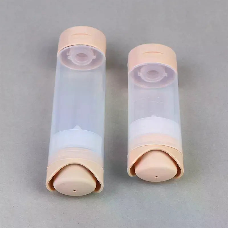 50/80ml Airless Vacuum Press Dropper Bottle | PP Cosmetic Container Airless Pump Bottle QXL