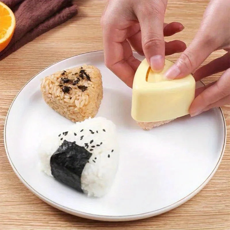 Triangular Onigiri Sushi Mold | Rice Ball Maker Press Tool Sushi Rice Mold QXL