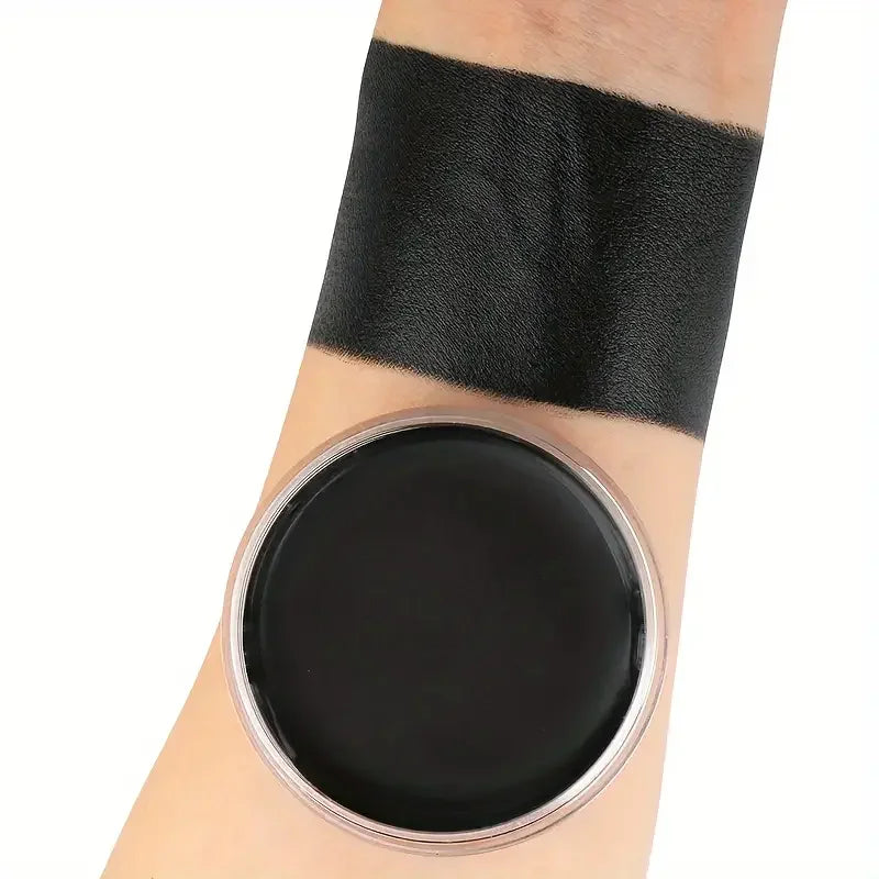 VERONNI Halloween Face & Body Paint Set with 6 Brushes Face & Body Paint QXL black
