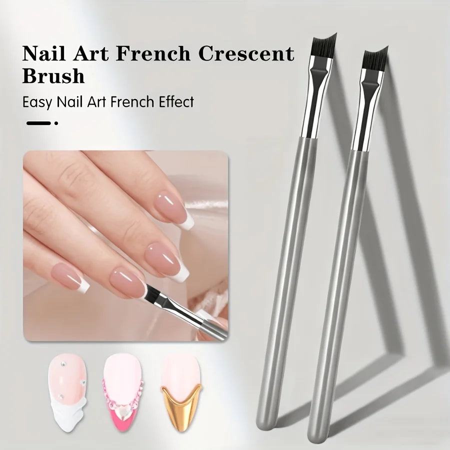 French Crescent Nail Art Pen – Precision Manicure Brush Tool Nail Art Pen QXL