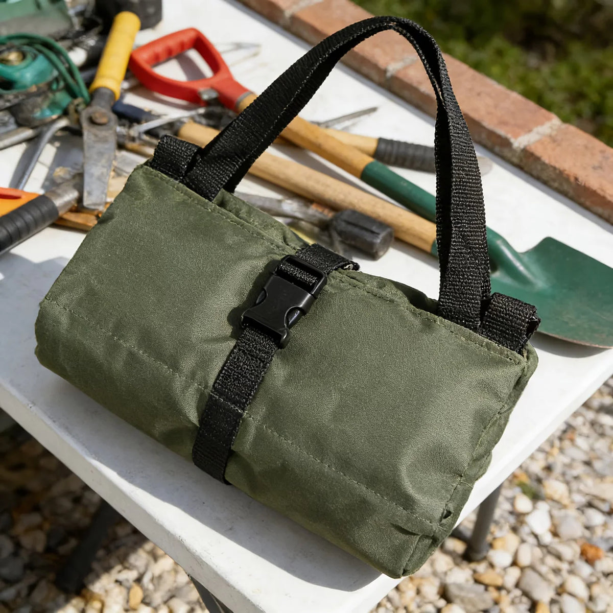 Heavy-Duty Roll-Up Tool Bag | Oxford Fabric Organizer Roll-Up Tool Bag QXL