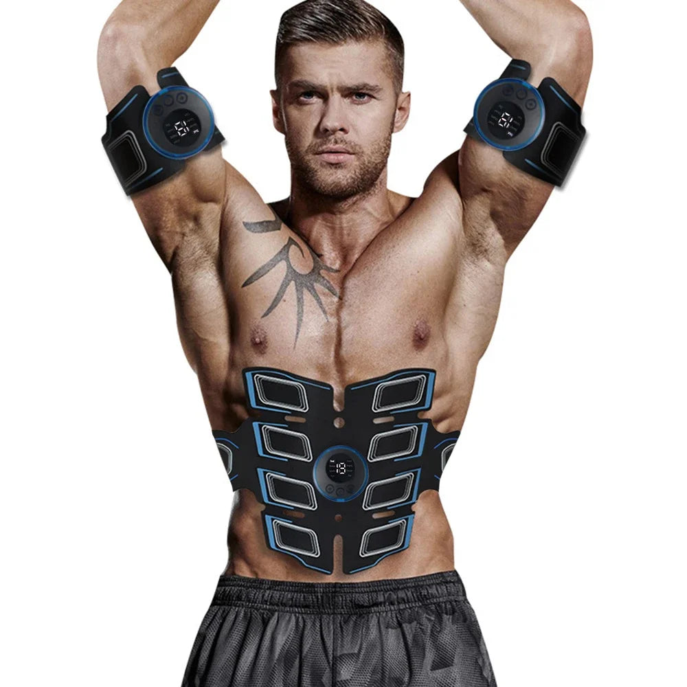 OREADEX EMS Abs Toning Belt | USB Rechargeable Muscle Massager EMS Muscle Toning Belt QXL