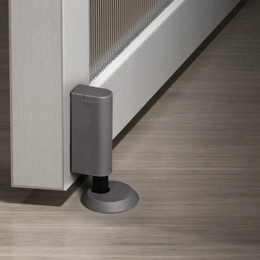 Zinc Alloy Door Stopper | No-Drill Floor Suction Mount Door Stopper QXL