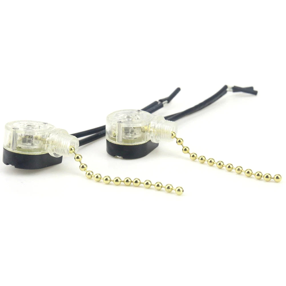 Universal Pull Cord Switch for Ceiling Fan & Wall Light Pull Cord Switch QXL