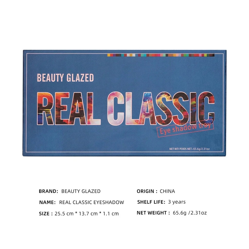 Beauty Glazed 40-Color Eyeshadow Palette – Matte & Shimmer Eyeshadow Palette QXL