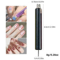 Double-End 5-Petal Flower Nail Dotting Pen | DIY Nail Art Nail Dotting Pen QXL Black
