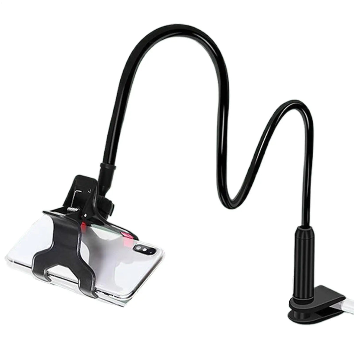 Gooseneck Phone Holder for Bed & Desk | Flexible Long Arm Phone Stand Holder QXL