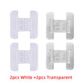 Baby Cabinet & Drawer Safety Locks – 4-Pack Anti-Pinch Buckle Baby Cabinet Lock QXL B19 Multi-4pcs