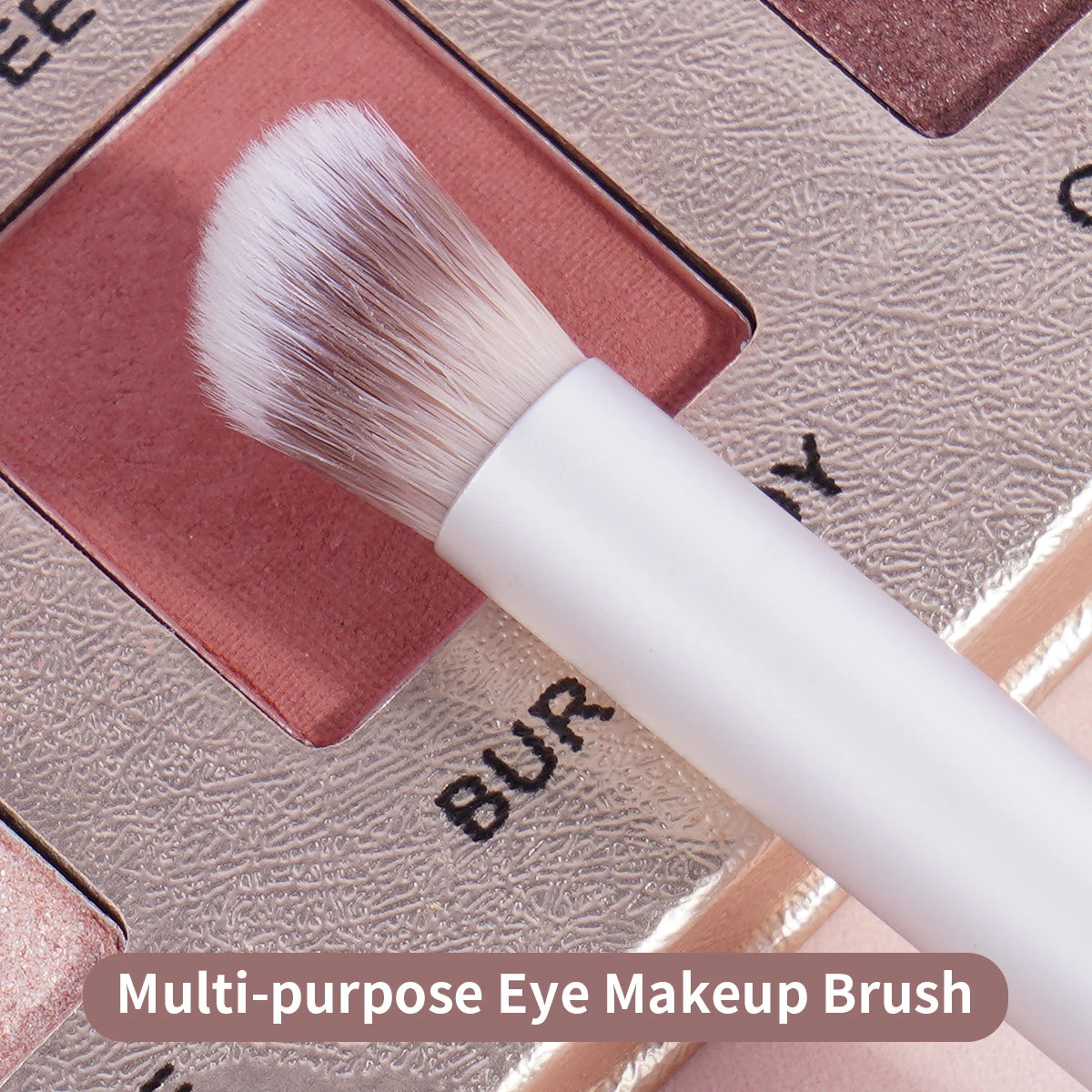 MAANGE 2-Pc Soft Synthetic Makeup Brush Set | Blush & Highlight Makeup Brush Set QXL