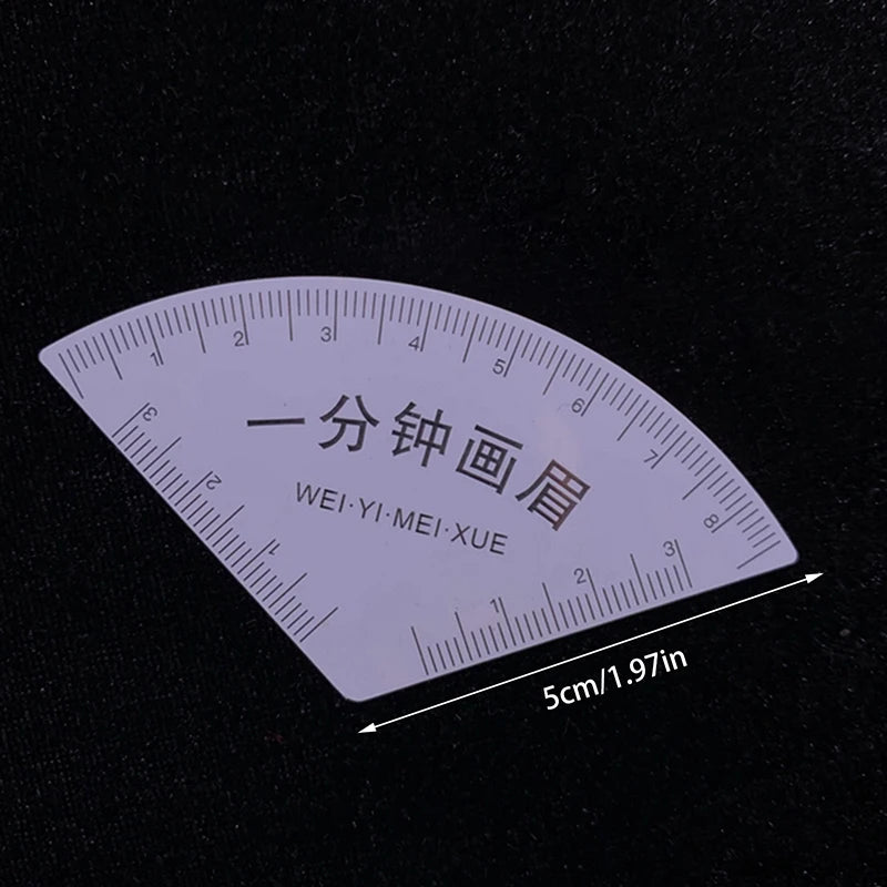 Eyebrow Mapping Ruler | Microblading Shaping Design Tool Eyebrow Mapping Ruler QXL