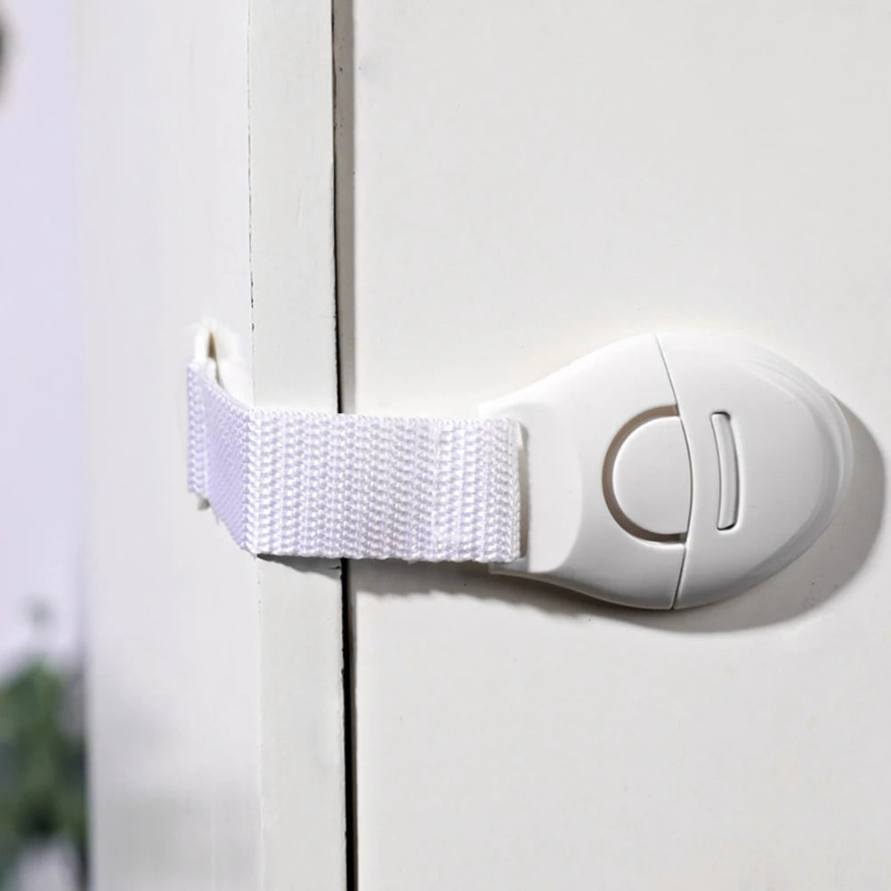 10-Pack Baby Proof Cabinet & Drawer Safety Locks for Kids Cabinet Safety Lock QXL