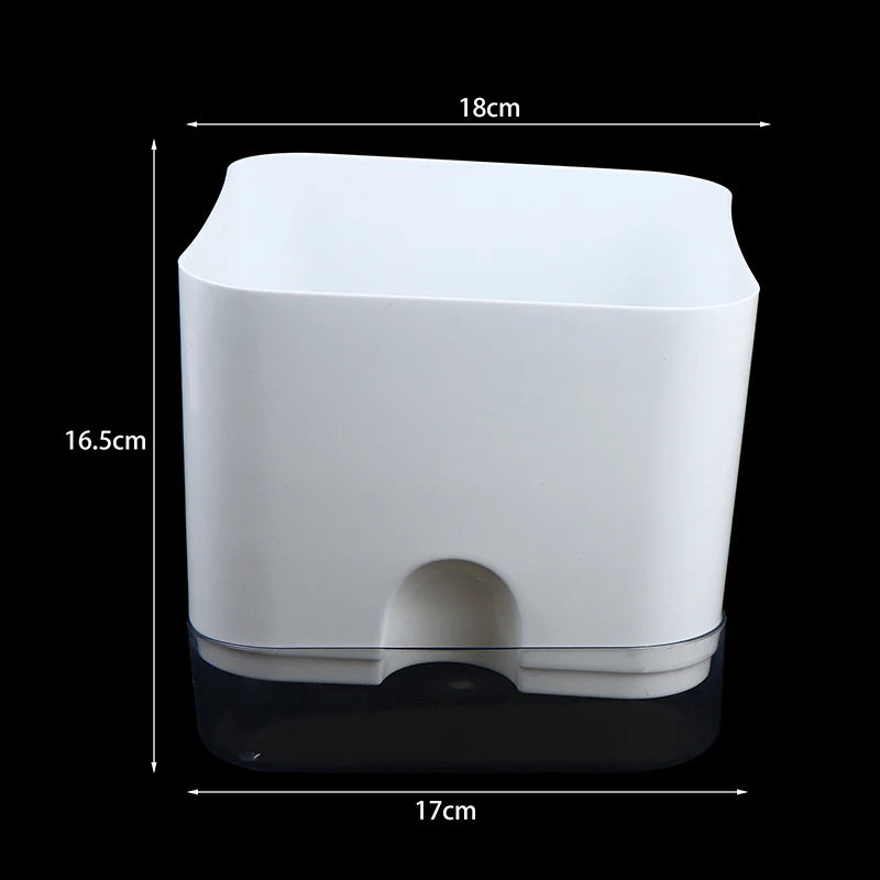 Magnetic Self-Watering Plant Pot | Double-Layer Lazy Planter Self-Watering Planter QXL L