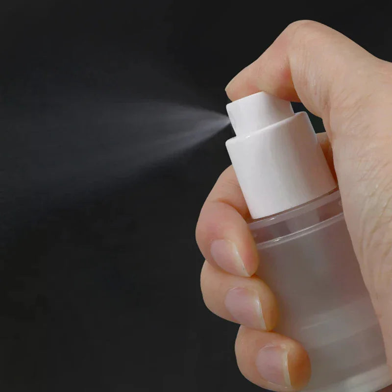 Refillable Vacuum Cosmetic Travel Bottles | Pump & Mist Spray Cosmetic Travel Bottle QXL