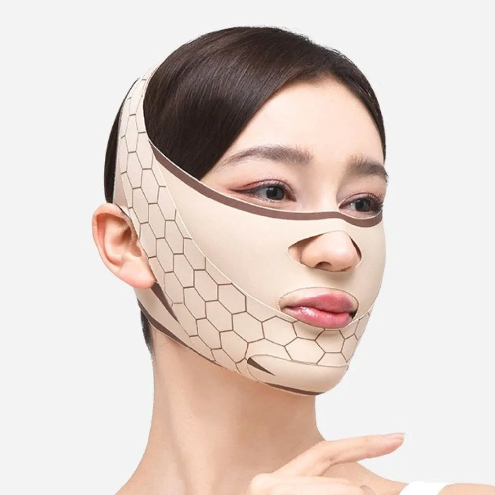 V-Line Face Lifting Bandage | Chin & Cheek Shaping Strap Face Lifting Strap QXL