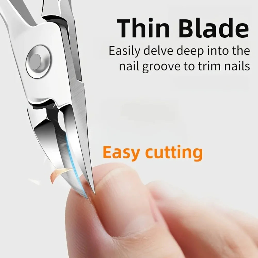 Heavy Duty Toenail Clippers – Stainless Steel for Thick Nails Toenail Clipper QXL