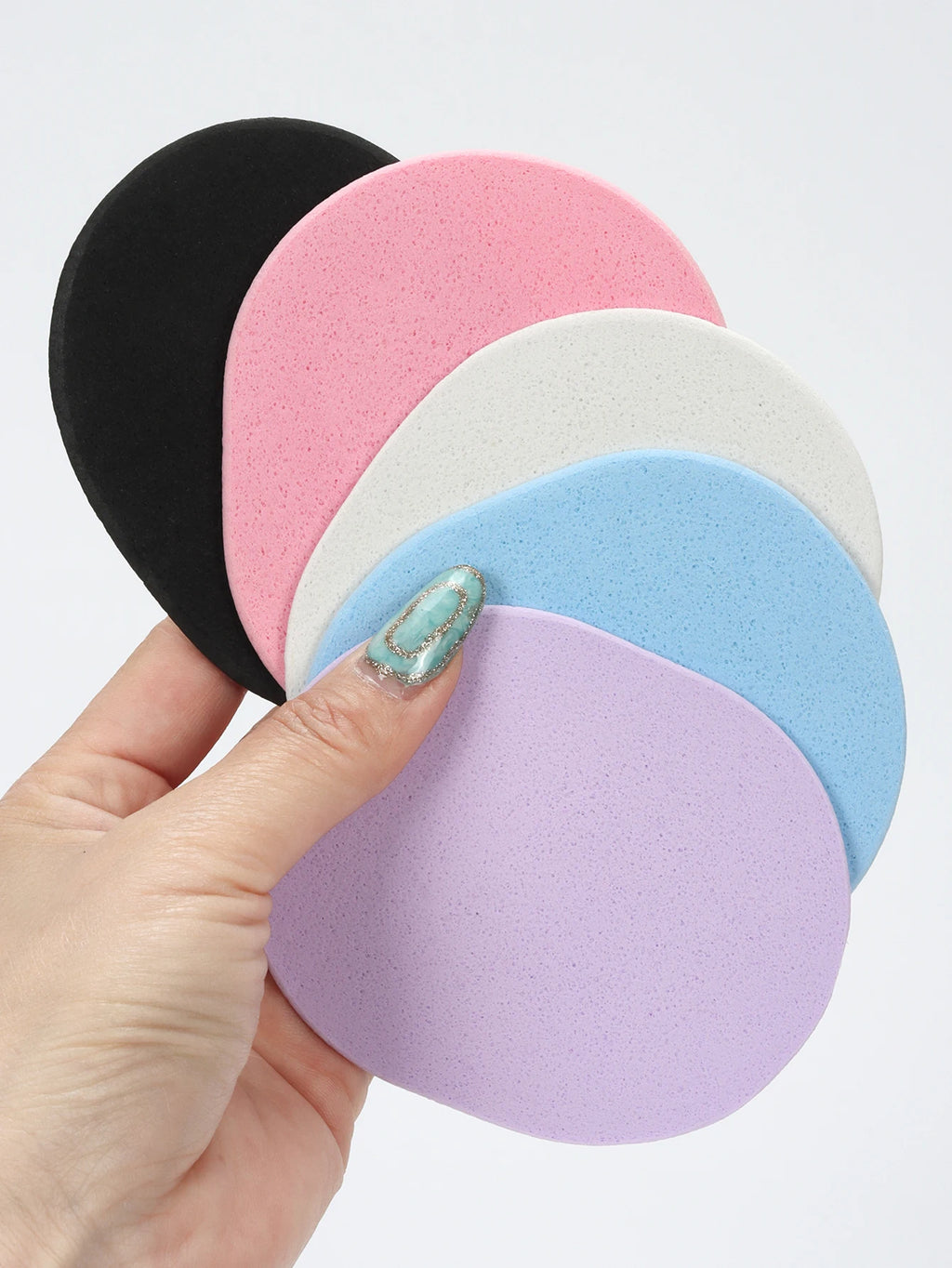 Ultra-Thin Facial Cleansing Puffs for Makeup Removal – 5/10/20 Pcs Facial Cleansing Puff QXL