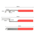 3-Piece Stainless Steel Casement Window Unlocking Tool Set Window Unlocking Tool QXL one size