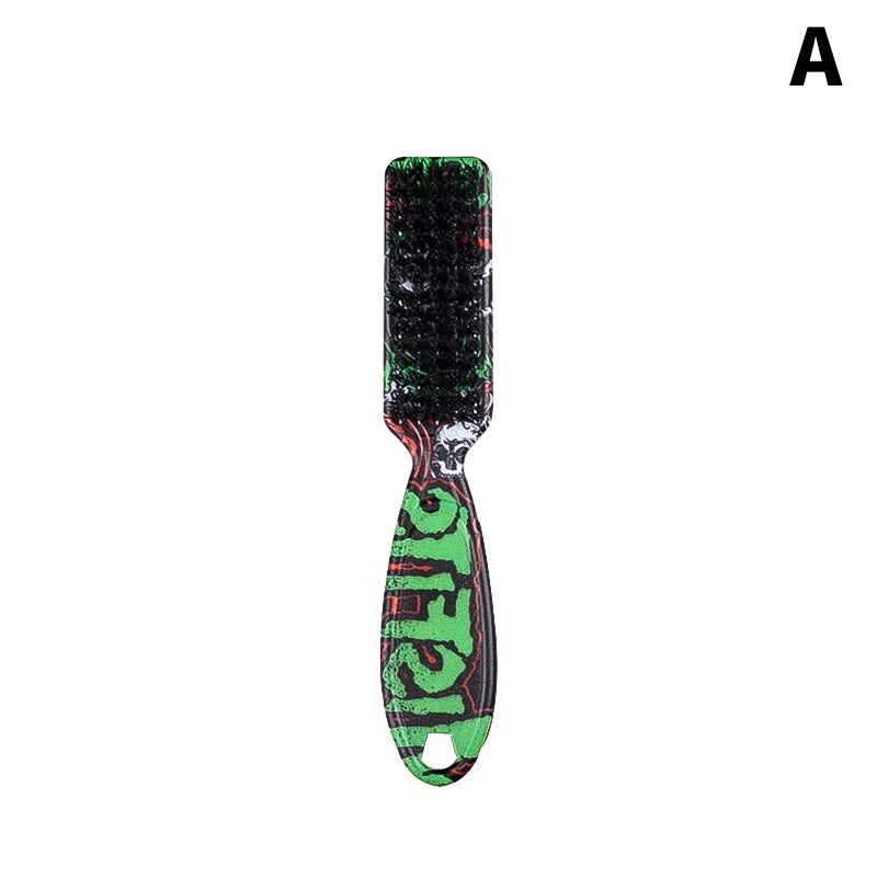 Double-Sided Barber Neck Brush & Beard Styling Comb Barber Neck Brush QXL A