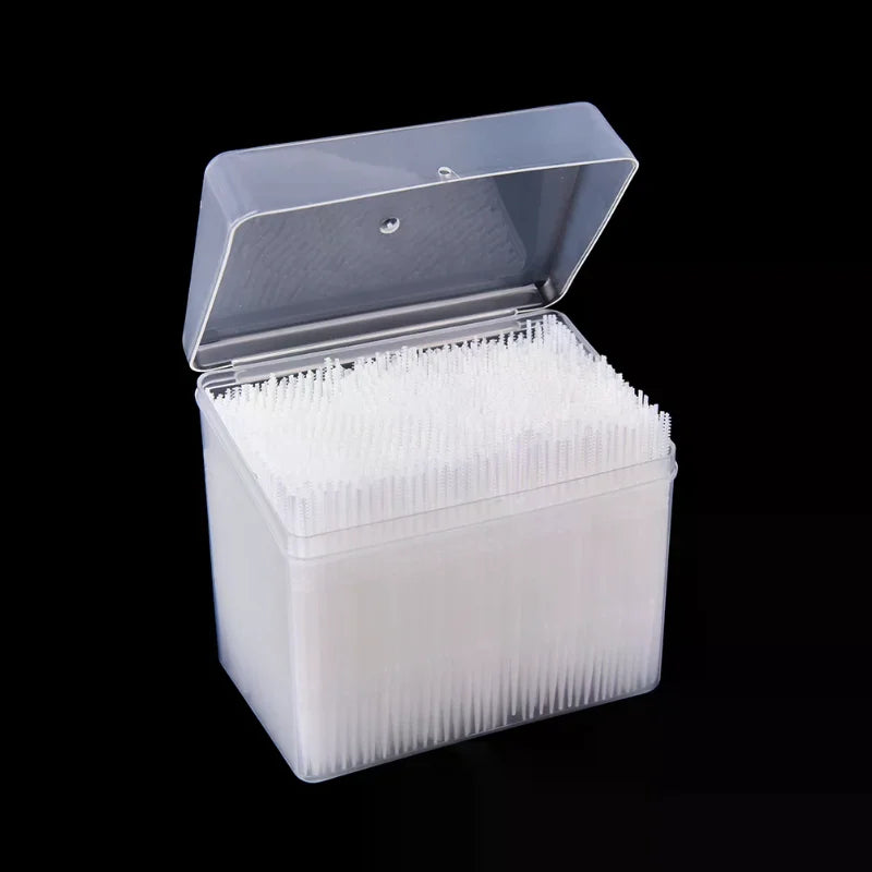 1100-Pack Double-Ended Plastic Toothpicks | Interdental Sticks Interdental Toothpick QXL