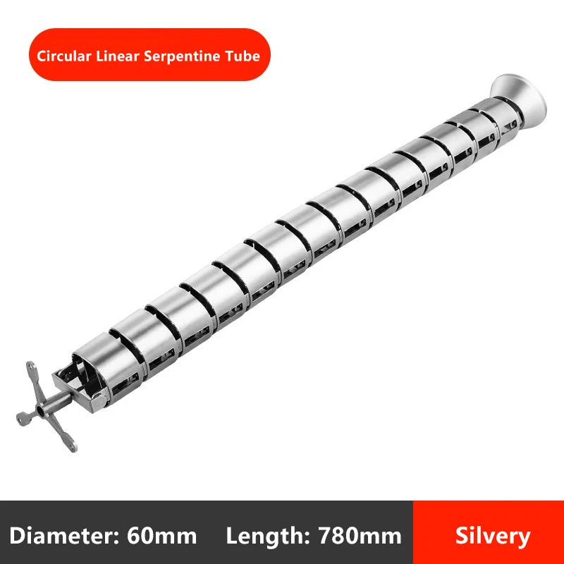 78cm Snake Cable Organizer | Under-Desk Wire Management Sleeve Cable Management Sleeve QXL A3