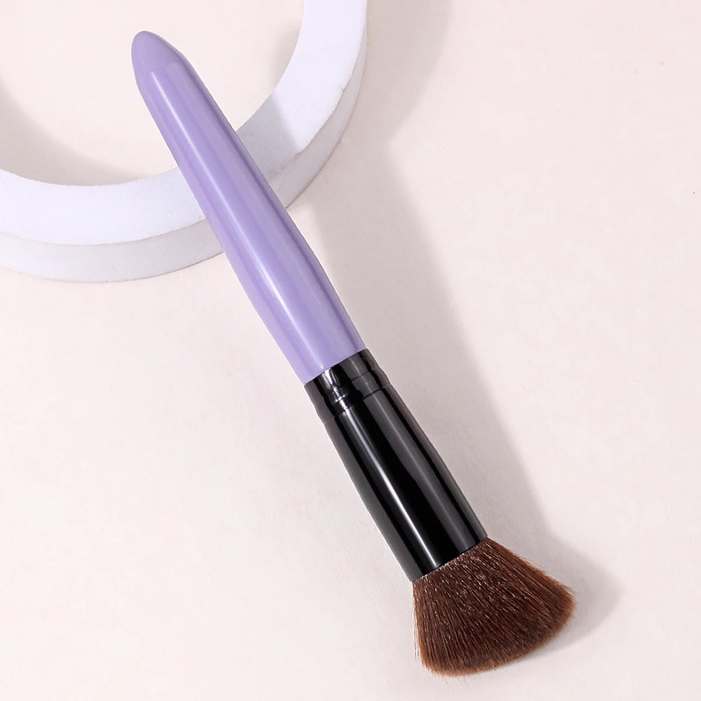 KOSSHOW Slope Blush Brush | Bronzer & Highlighter Tool Makeup Brush QXL