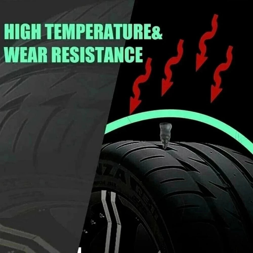 Tubeless Tyre Repair Kit – Car, Motorcycle & Truck Plugs Tyre Repair Kit QXL