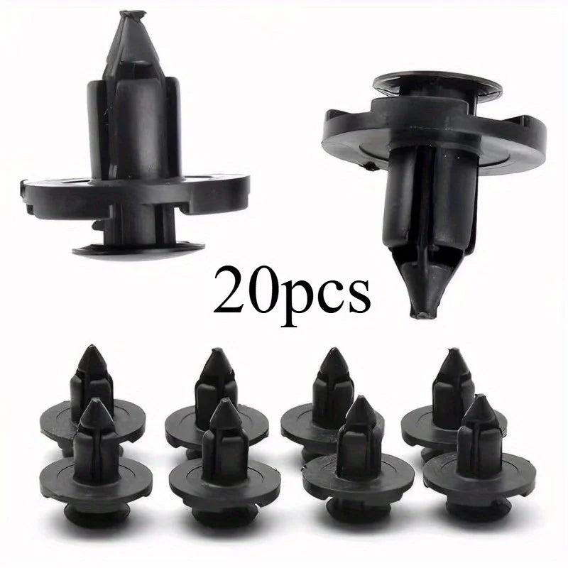 Nissan Mudguard Panel Clips | Push-Type Fasteners SUV & Truck Body Panel Clips QXL 30pcs