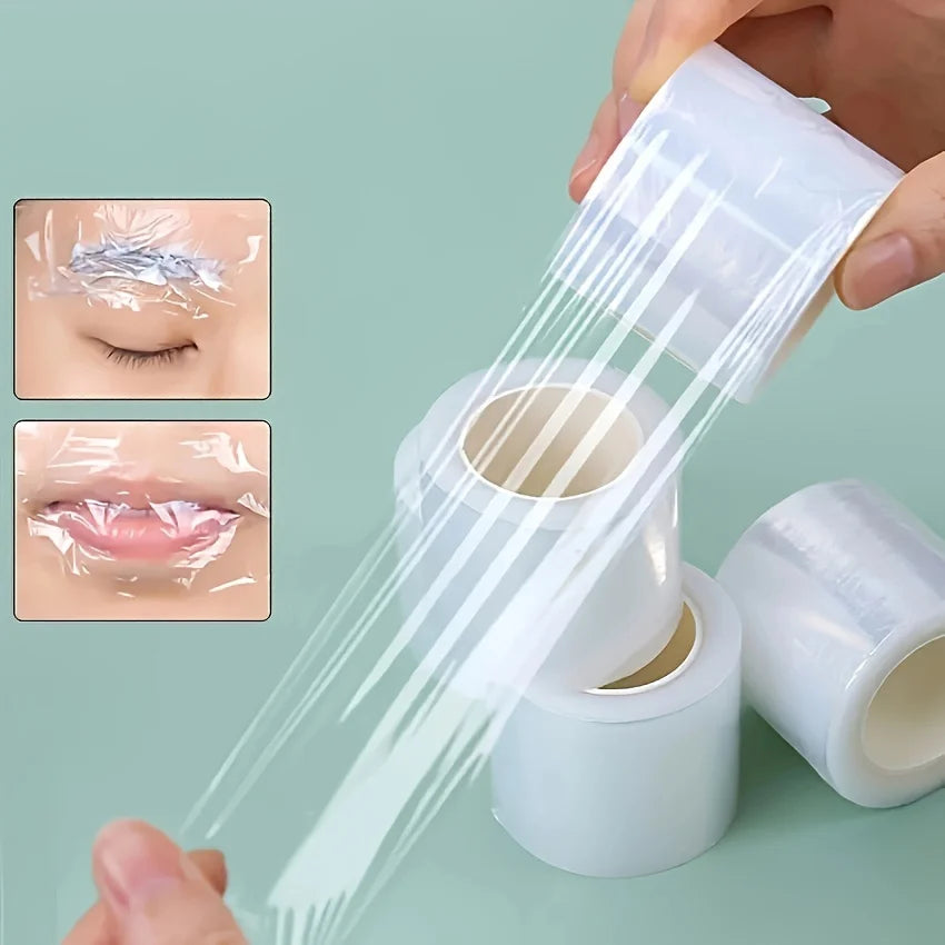 Clear PE Tattoo Wrap Film Roll 40mm×200m | Protective Cover Tattoo Protective Film QXL