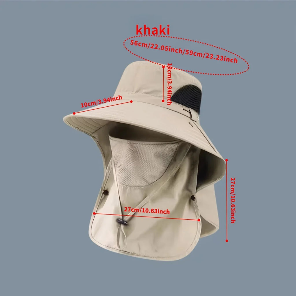 Unisex Outdoor Fisherman Hat | Sun Protection Knit Cap Sun Protection Hat QXL