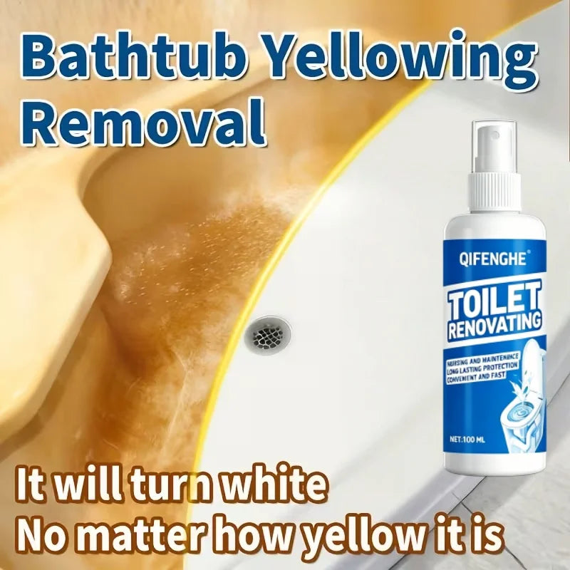 Toilet Renovating Spray | Long-Lasting Bathroom Protection Bathroom Cleaning Spray QXL