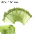 Reusable Fruit Protection Mesh Bags | Pest Barrier 20/50-Pack Garden Fruit Bags QXL 20Pcs 10x15cm