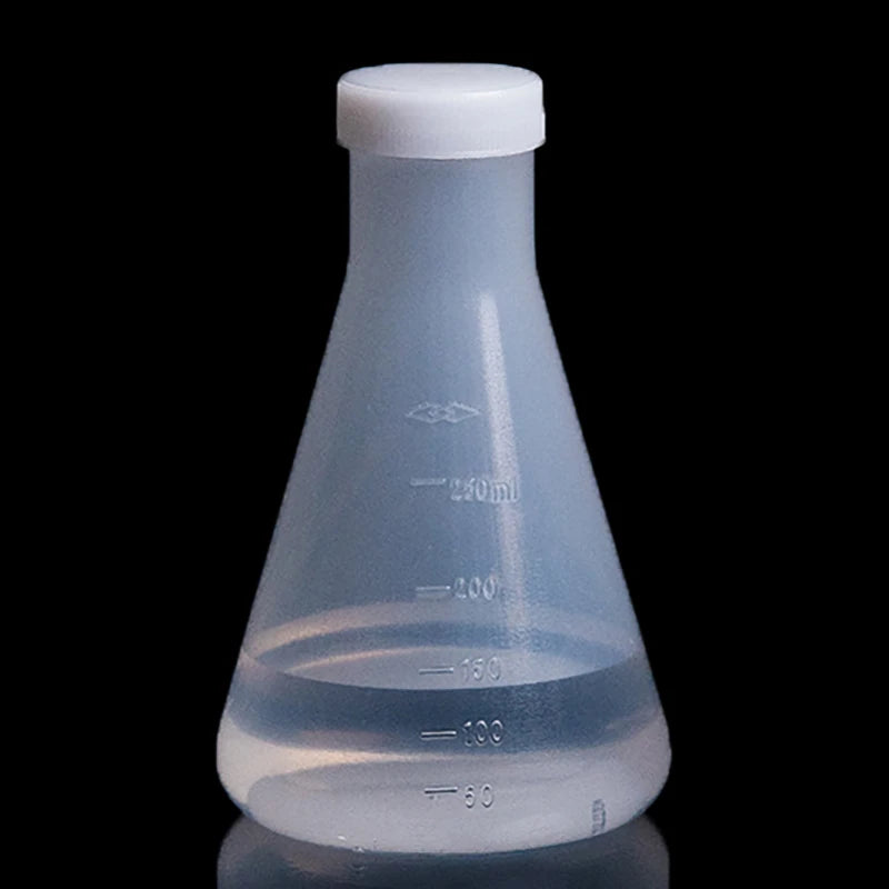 PP Erlenmeyer Flask with Screw Cap | 50ml–1000ml Lab Conical Lab Conical Flask QXL