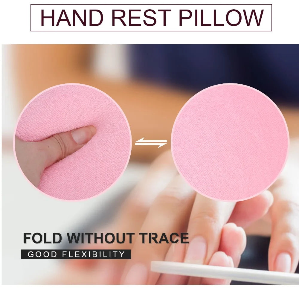 Memory Foam Manicure Hand Rest Cushion | Removable Cover Manicure Hand Rest QXL