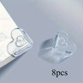 Heart-Shaped Baby Corner Guards | Furniture Edge Protectors Corner Safety Guards QXL Transparent
