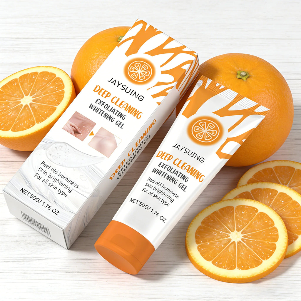 Orange Vitamin C Exfoliating Gel – Brightening Scrub 50g Exfoliating Face Scrub QXL