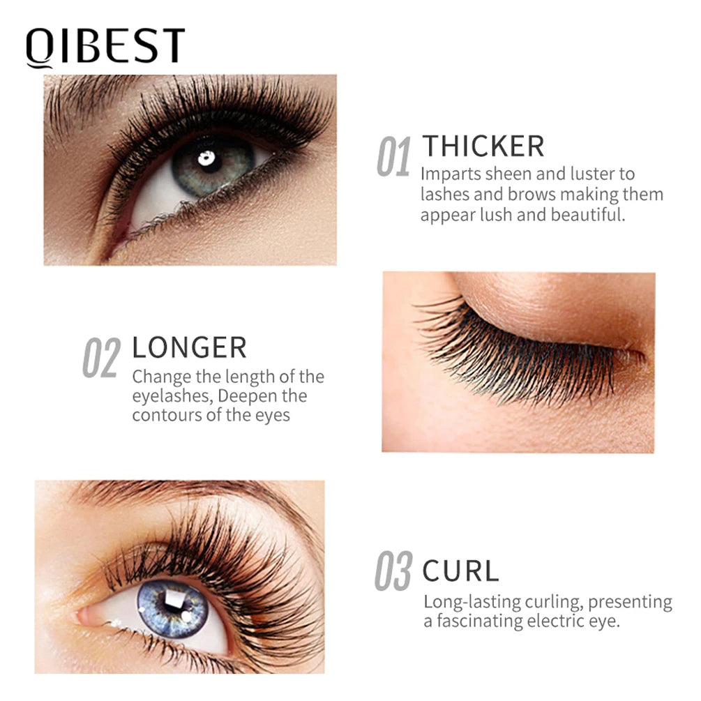 QIBEST 2-Pack Eyelash Growth Serum | Longer, Thicker Lashes Eyelash Growth Serum QXL