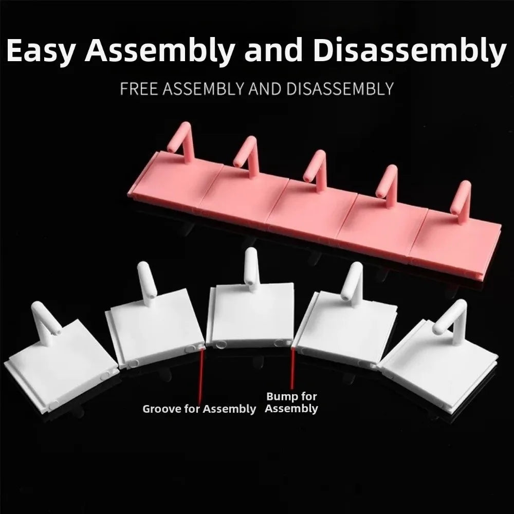 10-Pack Detachable Nail Practice Display Stand | Nail Art Holder Nail Display Stand QXL