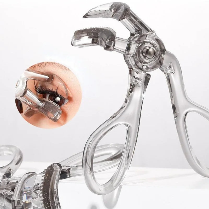 Dual Type Eyelash Curler with Comb | Wide & Partial Clip Eyelash Curler QXL