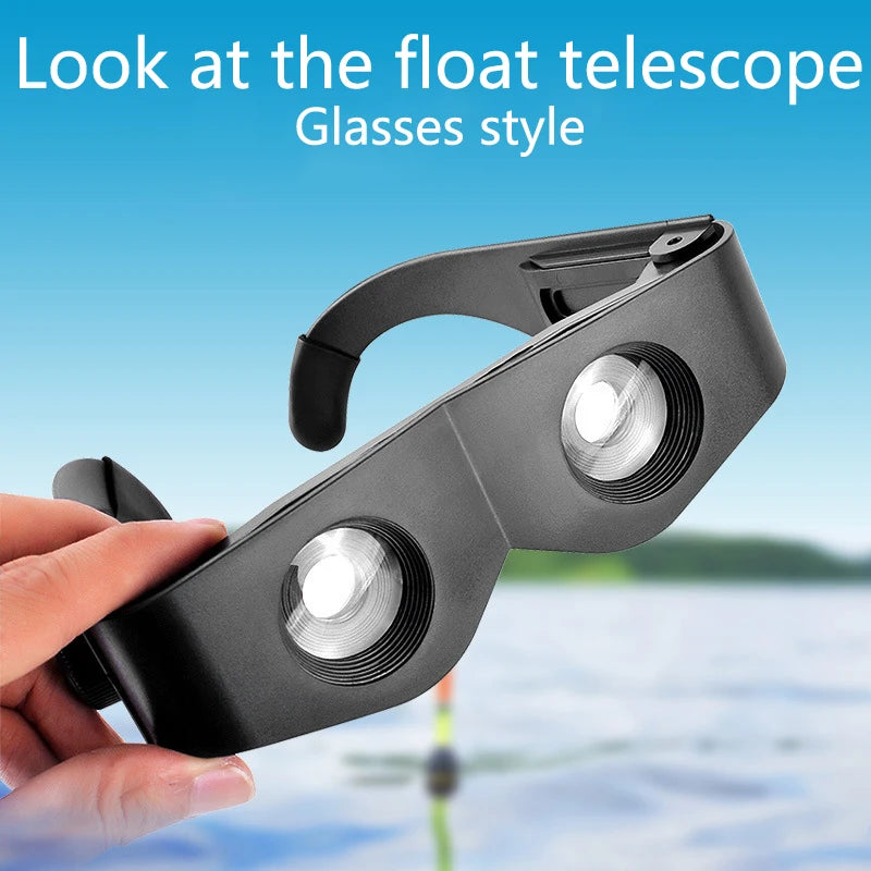 Wearable Binocular Magnifier Glasses | Hands-Free Adjustable Focus Wearable Binocular Glasses QXL
