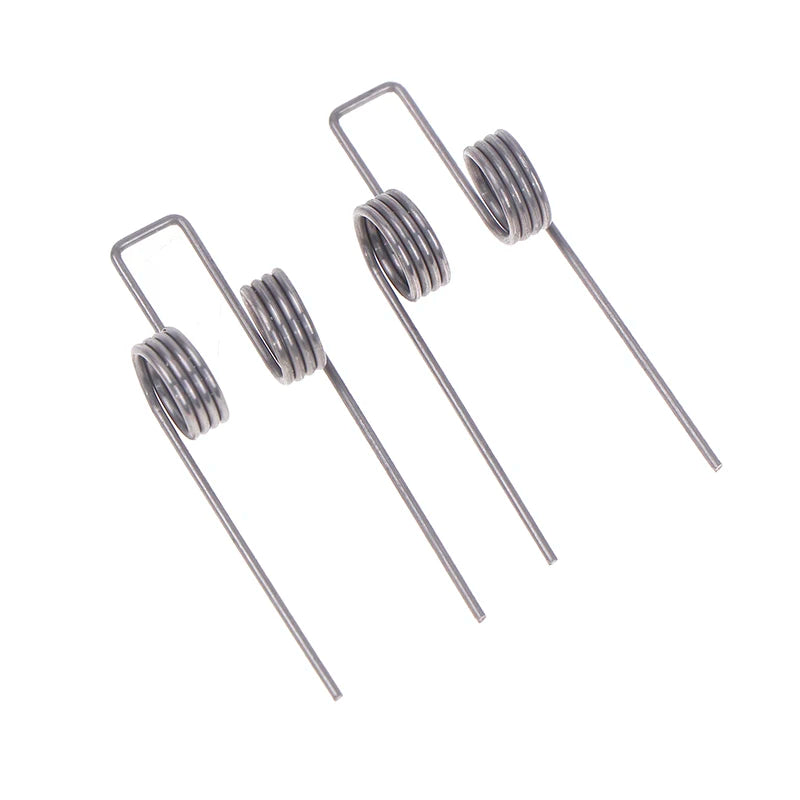 2-Pack Double Torsion Spring 1.1mm Wire 10.5mm OD Steel Torsion Spring QXL Default Title